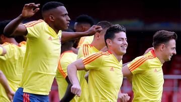 Selección Colombia en Copa América.