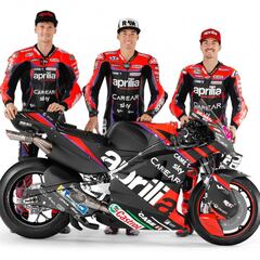 La reválida de Aprilia, Aleix y Maverick