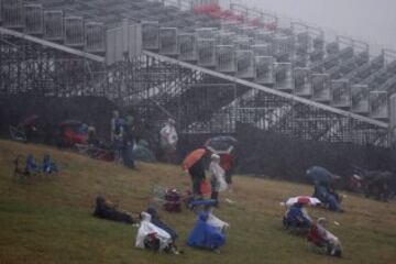 El huracán 'Patricia' se podría transformar en tormenta y podría cancelar la carrera del fin de semana. 