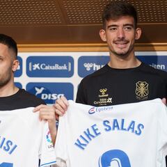 Kike Salas y Durmisi debutan como blanquiazules