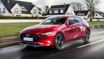 Así luce el Mazda3 Hatchabck Turbo en la carretera