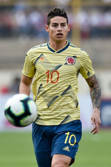 La Selección Colombia enfrentó a la Selección de Perú en el estadio Monumental de Lima a pocos días de comenzar la Copa América ante Argentina