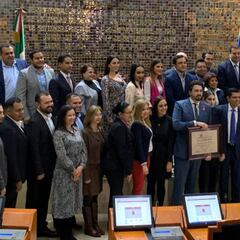 Congreso de Jalisco rinde homenaje póstumo a Jorge Vergara