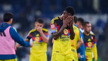 Jose Zuniga of America during the quarter-final first match between Monterrey and America as part of the Liga BBVA MX, Torneo Apertura 2025 at BBVA Bancomer Stadium, on November 26, 2025 in Monterrey, Nuevo Leon, Mexico.