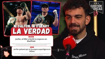 Jonfer y su asalto fallido al EBU: “El boxeo profesional es más negocio que deporte”