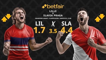 LOSC Lille vs. SK Slavia Praga: horario, TV, pronósticos, estadísticas y cuadro