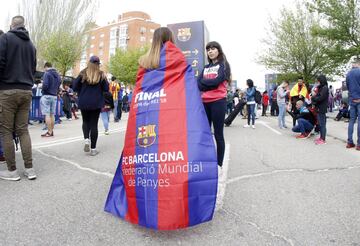 El ambiente previo de la final de Copa en las Fan Zones