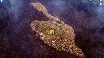 La 'casa milagro' de La Palma: "Me quedé totalmente en shock"