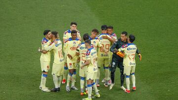 América, con cero disparos a portería en el primer tiempo vs Chivas