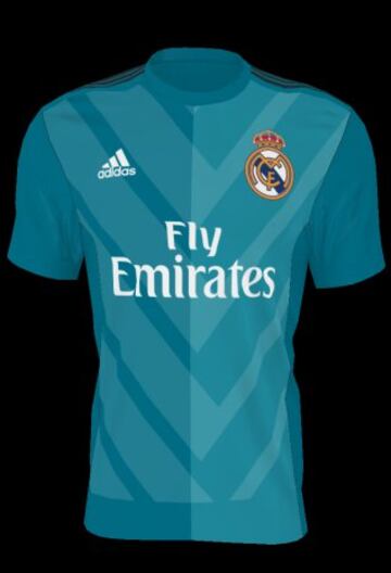 ¿Cuál será la tercera equipación del Real Madrid?