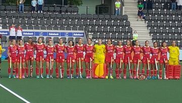 Las RedSticks acaban quintas en el Europeo de Amsterdam