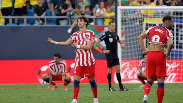 Soccer Football - LaLiga - Cadiz v Atletico Madrid - Estadio Nuevo Mirandilla, Cadiz, Spain - October 29, 2022 Atletico Madrid's Joao Felix reacts after the match REUTERS/Jon Nazca