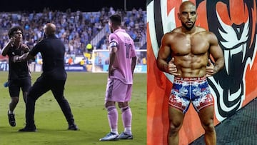 Yassine Cheuko, de veterano de Irak a guardaespaldas personal de Messi en Miami a petición de Beckham