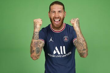 Las primeras imágenes de Sergio Ramos con el PSG