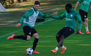 Solabarrieta se queda sin extremo zurdo para el domingo