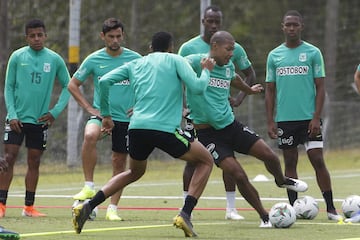 Atlético Nacional se prepara para el duelo ante Independiente Santa Fe en la Copa Águila 