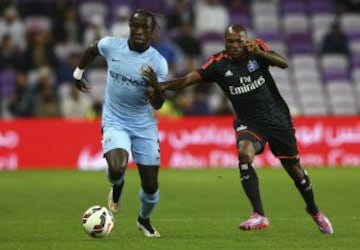 Manchester City se enfrentó a Hamburgo en el Al Ain, de los Emiratos Árabes Unidos.