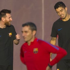 Suárez descansará en casa y Messi sólo jugará ante Rusia
