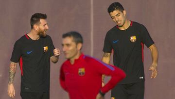 Messi y Luis Su&aacute;rez pasan muchas horas al d&iacute;a juntos. 