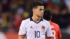 James tiene difícil continuar: no convenció a Zinedine Zidane