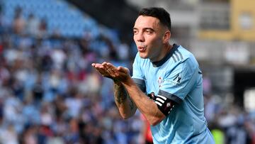 VIGO, SPAIN - MAY 07: Iago Aspas of RC Celta de Vigo celebrates after scoring their team's second goal during the LaLiga Santander match between RC Celta de Vigo and Deportivo Alaves at Abanca-Balaidos on May 07, 2022 in Vigo, Spain. (Photo by Octavio Passos/Getty Images)
PUBLICADA 10/09/22 NA MA11 3COL