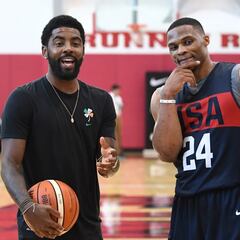 Pláticas entre Nets y Lakers por Kyrie Irving y Russell Westbrook no progresan