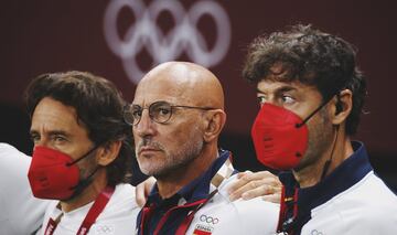 Luis de la Fuente, seleccionador español. 