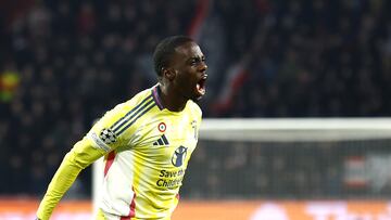 El futbolista estadounidense marcó la diana que le dio el empate transitorio a la Vecchia Signora en el encuentro de vuelta por la UEFA Champions League.