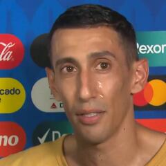 Messi hace llorar a Di María