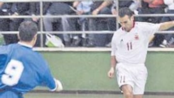 <b>TRIUNFO. </b>Rafita debutó con España, que ganó a Eslovaquia.