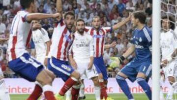 El Atlético acecha al Madrid desde las jugadas de estrategia
