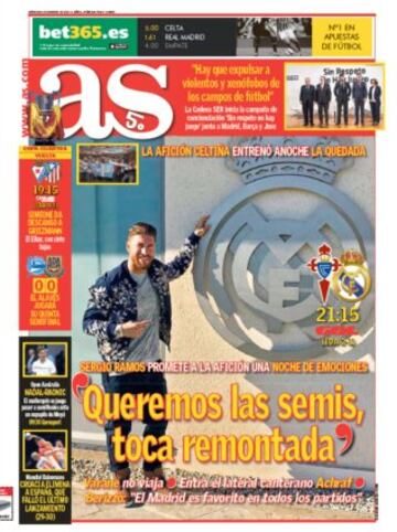 Las portadas de AS de enero