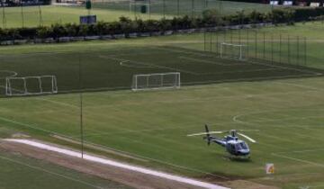 Imágenes del nuevo centro de entrenamiento Granja Comary en Teresópolis, Río de Janeiro, donde el equipo nacional de fútbol de Brasil va a entrenar para el Mundial.