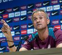 Luis Enrique: “Estamos aquí para hacer historia”