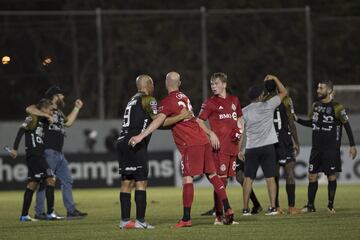 Toronto FC recibió 2 tarjetas amarillas y en total tuvo 7 remates (ninguno al arco)