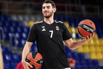 Sebastián Herrera, en su visita al Palau Blaugrana, el pasado 15 de noviembre.