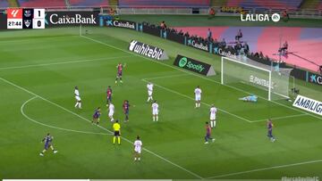 Llega al Bernabéu metiendo miedo: el golazo de Pedri que es puro ‘fútbol-Flick’