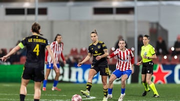 12/02/26 PARTIDO PLAY OFF CHAMPIONS LEAGUE FUTBOL FEMENINO
ATLETICO DE MADRID - MANCHESTER UNITED
Julia Zigiotti Olme