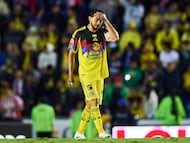 Henry Martin of America during the 8th round match between America and Guadalajara as part of the Liga BBVA MX, Torneo Apertura 2025 at Ciudad de los Deportes Stadium, on September 13, 2025 in Mexico City, Mexico.