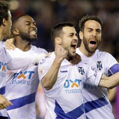 El Tenerife es el equipo que más reparte sus goles