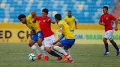 Sub 17 cayó nuevamente ante Brasil en la previa del Mundial