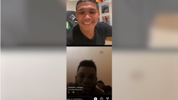 Teo y Borja hablan de su discusión: “Todo queda en la cancha”