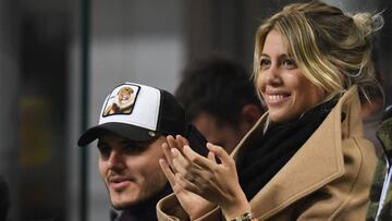 Wanda Nara quema fotos en las que sale con Mauro Icardi