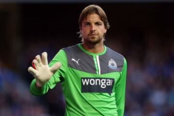 36. Newcastle (Inglaterra). El holandés Tim Krul fue uno de los nueve seleccionados del cuadro inglés. Esos jugadores estuvieron en 43 partidos de selecciones. 