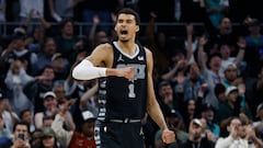 El gigante francés y el equipo texano jugarán en París un partido de la próxima temporada de la NBA.