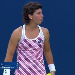 Fantástica remontada de Carla Suárez que reta a Mladenovic