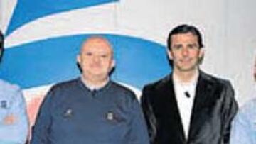 <b>EQUIPO.</b> Víctor Seara, Gonzalo Serrano, De la Rosa y Antonio Lobato.