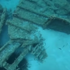 Hallazgo en La Manga: un pecio que puede llevar siglos sumergido