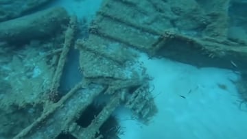Hallazgo en La Manga: un pecio que puede llevar siglos sumergido