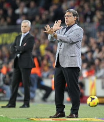 Barcelona-Espanyol. Tata Martino.